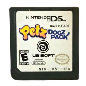 Petz Dogz Pack Nintendo DS 3DS (Cartridge Only) Tested